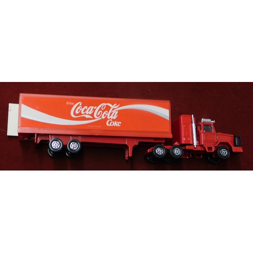 751 - Corgi 'Scammel Container Ruck', 'Coca Cola' die cast with plastic trailer, mint and boxed