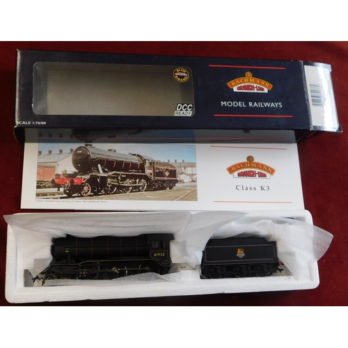 504 - Bachmann Locomotive 32-276 K3 Class BR lined, black Emblem group standard tender, mint and boxed wit... 