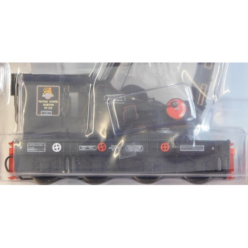 507 - Bachmann Locomotive 'Ransoms & Rapier, Aston Steam Breakdown Crane' BR Lined black mint and boxed, s... 