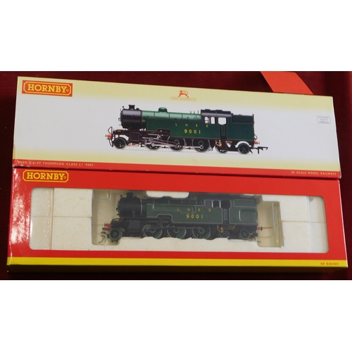 545 - Hornby Locomotive LNER 2-6-4T Thompson Class L1 '9001' mint and boxed