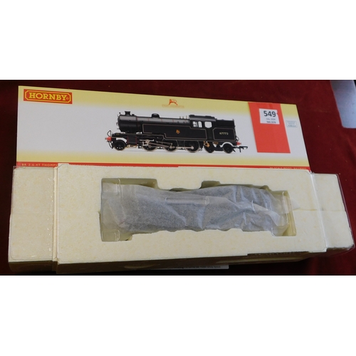 549 - Hornby Locomotive R2913 BR 2-6-4T Thompson L1 '67772' mint and boxed