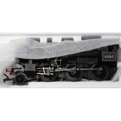 617 - Bachmann/Branch Line Locomotive IVATT Class 4, '43160' BR lined black, early emblem DCC Ready mint a... 