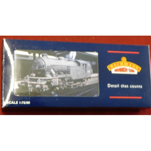 640 - Bachmann Locomotive V3 Tank 67669 BR lined black early emblem  'Hopper Bunker', S/Steam Pipes Westin... 