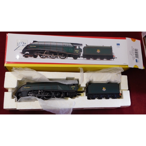 647 - Hornby Locomotive R2615 BR 4-6-2 Class A4 Locomotive 60021 'Wild Swan' mint and boxed