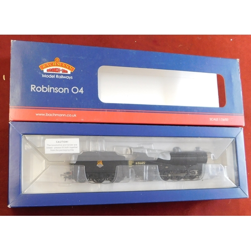 668 - Bachmann Locomotive 31-002 Robinson 04 BR black early emblem 04-63635 mint and boxed