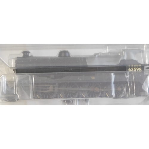 669 - Bachmann Locomotive 31-004 Robinson BR black early emblem 04-63598, weathered, mint and boxed