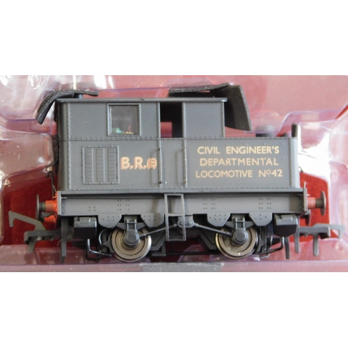 765 - Model Rail' Locomotives (2) MR003-BR'Y3' sentinel (early) No.68184 and MR06 sentinel 'Y3' BR black n... 