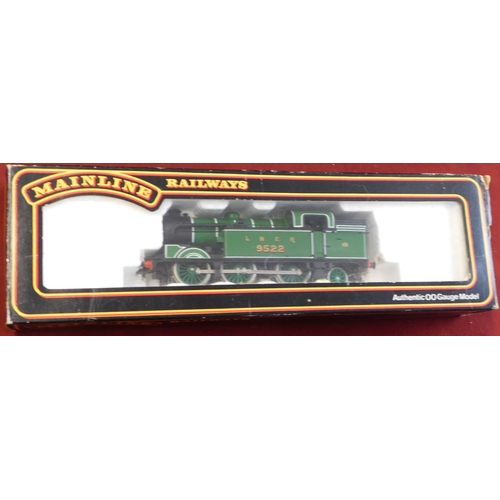 769 - Mainline Railways Locomotive N2 class 0-6-2T Loco 9522 LNER green Livery cat no.54154, mint and boxe... 