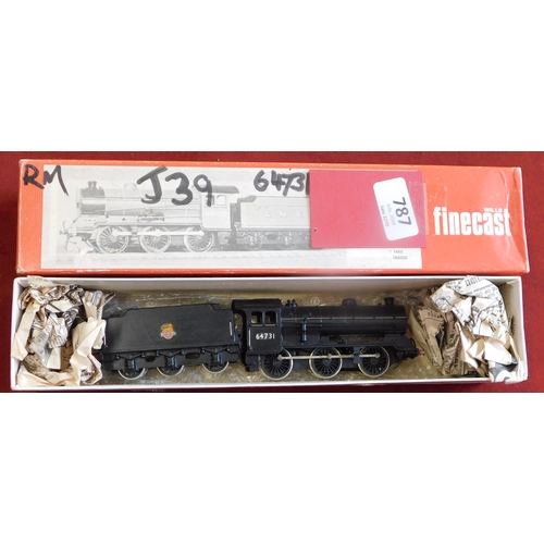 787 - Wills Finecast Model LNER J39 '64731' BR black