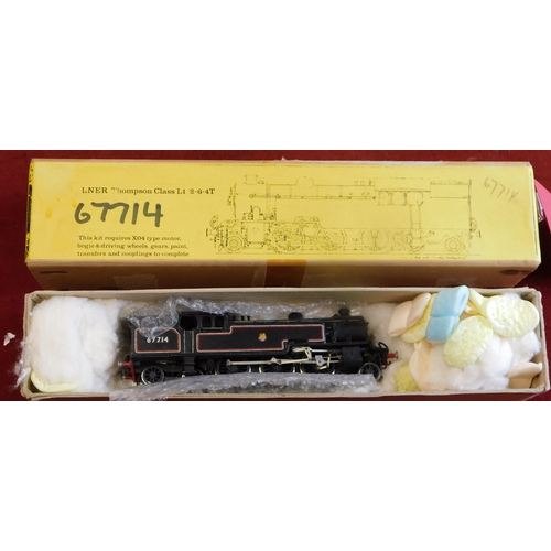 793 - A.B.S. Models BR '67714' LNER L1 Thompson Class 2-6-4T black, very good, no Tender