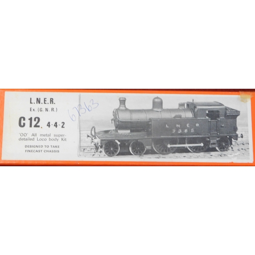 799 - Wills Finecast BR LNER Ex (GNR) C12 4-4-2 '67363' black very good