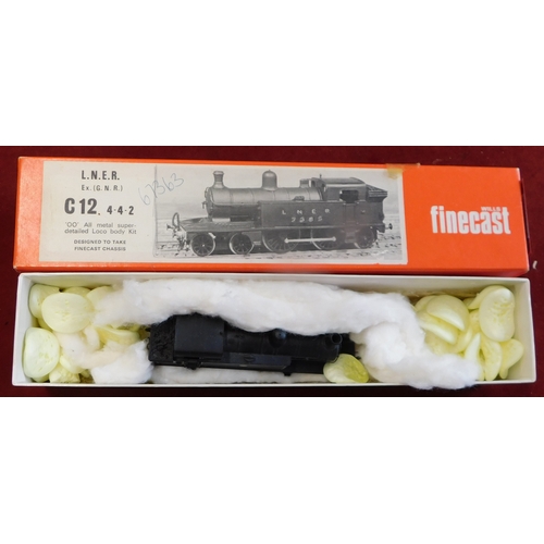 799 - Wills Finecast BR LNER Ex (GNR) C12 4-4-2 '67363' black very good