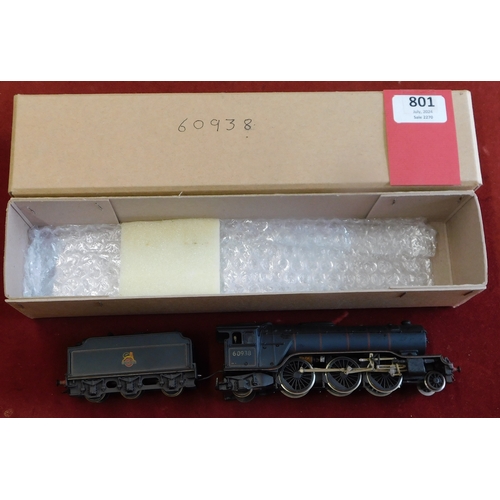 801 - Model Loco BR '60938' BR black 2-6-2 very good