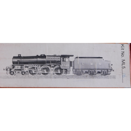 802 - Model Loco LNER '3480' 2-8-0 LNER black Gresley 01 Class, wrong box