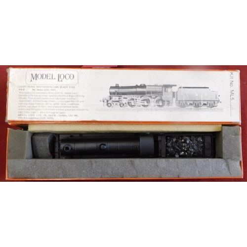 802 - Model Loco LNER '3480' 2-8-0 LNER black Gresley 01 Class, wrong box