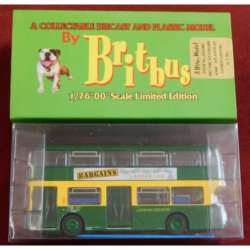 901 - Britbus 1:76 scale boxed, a Britbus model no.AN2-002 PRV NBC standard, double decker, excellent cond... 