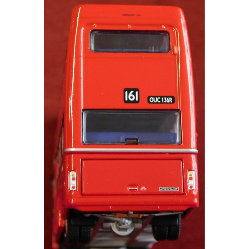 906 - Britbus 1:76 scale boxed, Britbus model N6212A Scania Metropolitan double decker, excellent conditio... 