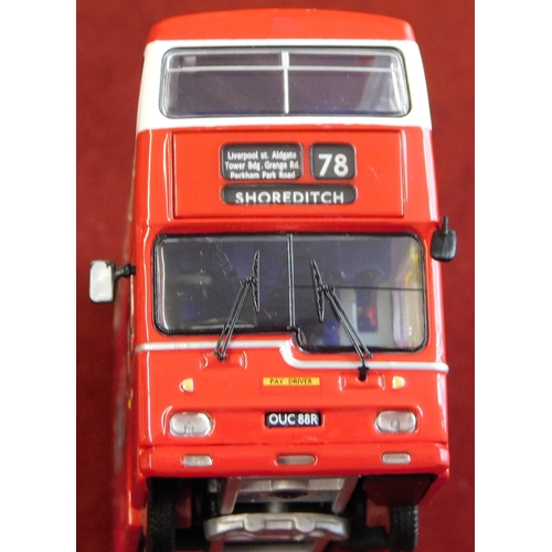 908 - Britbus 1:76 scale boxed, Britbus model N6212B, Scania Metropolitan double decker, excellent conditi... 