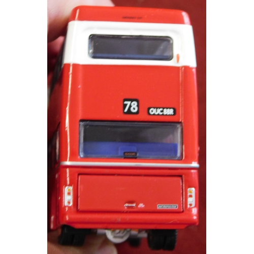 908 - Britbus 1:76 scale boxed, Britbus model N6212B, Scania Metropolitan double decker, excellent conditi... 