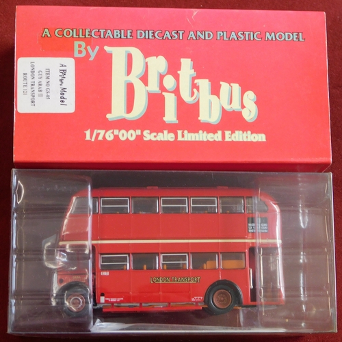 912 - Britbus 1:76 scale boxed, Britbus Model No.GS-05 Arab 111 double decker, excellent condition