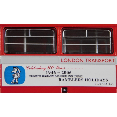 917 - Britbus 1:76 scale boxed, Britbus model No.ME-003 Ramblers Holidays, single decker, excellent condit... 