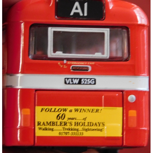 917 - Britbus 1:76 scale boxed, Britbus model No.ME-003 Ramblers Holidays, single decker, excellent condit... 