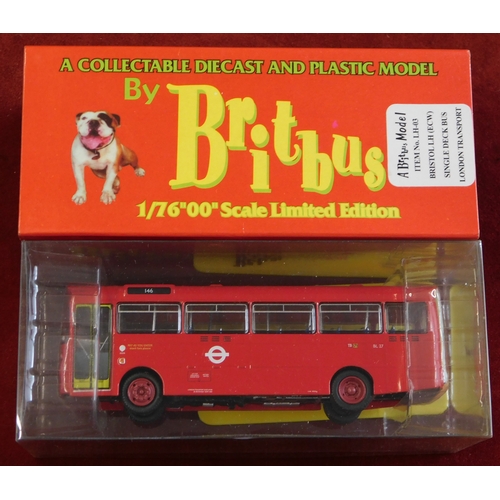 918 - Britbus 1:76 scale boxed, Britbus model No.LH-03 Bristol LH (ECW) single decker, excellent condition