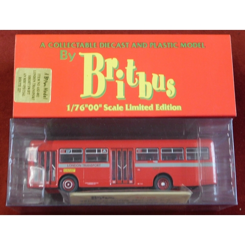 920 - Britbus 1:76 scale boxed, Britbus model No.AS2-002 London Transport, single decker, excellent condit... 