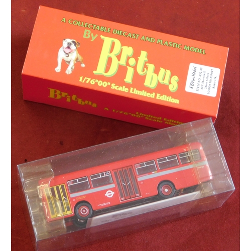 929 - Britbus 1:76 scale boxed, Britbus model No.AS2-09 AEC Short Swift, single decker, excellent conditio... 