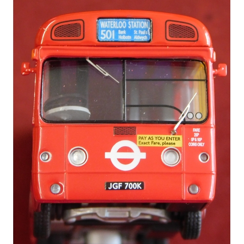 930 - Britbus 1:76 scale No.AS2-001 boxed London Transport Museum, Red Arrow, Short Swift, Route 501, sing... 