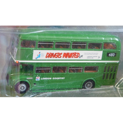 949 - Gilbow (4) boxed Buses 1:76 scale vehicle no.31503, E31701A, 31704, 31705. excellent condition