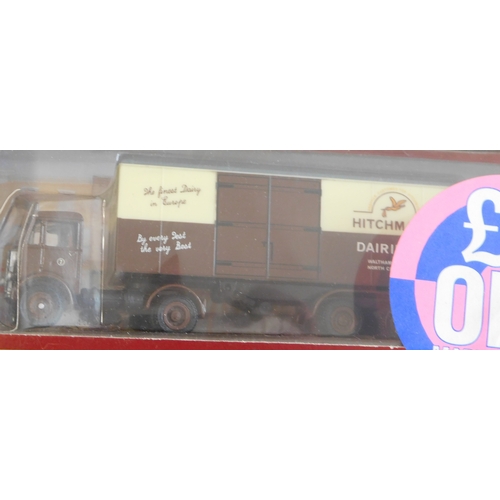 998 - Gilbow 1:76 scale (4) boxed Trucks/Lorries vehicle no.19405, 19502, 19403, 19503 excellent condition