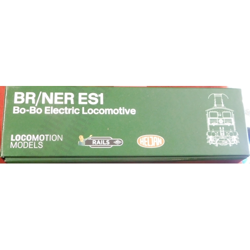 610 - Heljan Locomotive BR/NER ES1/1204 Bo-Bo Electric Locomotive BR Late Crest Lined Green 'ES1' 26500