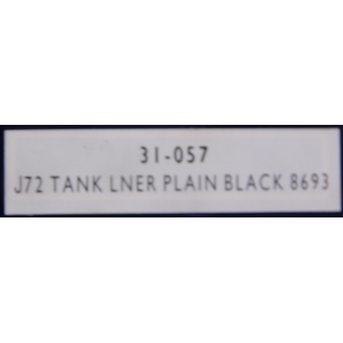 741 - Bachmann Locomotive 31-057 J72 Tank 8693 LNER plain black, mint and boxed