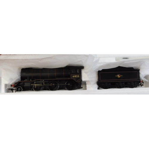 682 - Bachmann Locomotive 32-278 K3, 2-6-0, 61823 BR lined black, late crest, Stepped Tender' mint and box... 