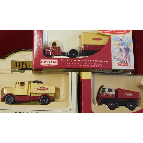 845 - Lledo Collectables Trackside 1:76 scale (Some Ltd Edition) boxed commercial vehicles 4, tractor lorr... 