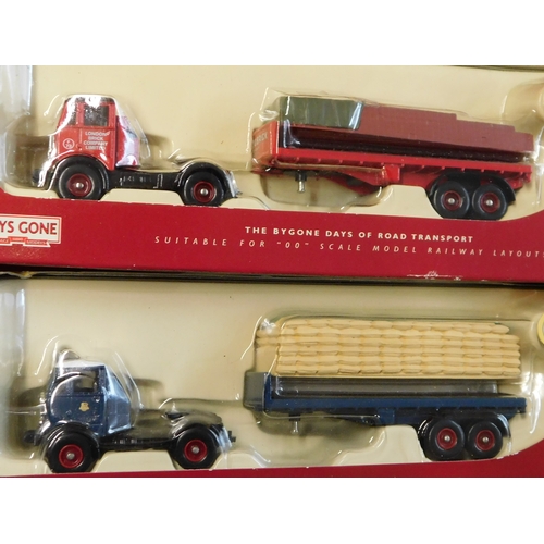 851 - Lledo Collectables Trackside 1:76 scale (Limited edition) boxed commercial Low Loader vehicles excel... 