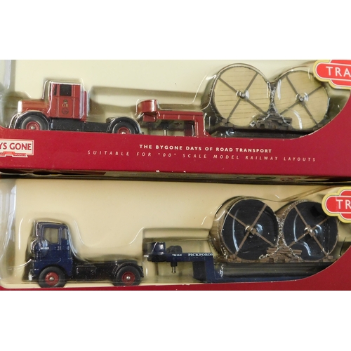 852 - Lledo Collectables Trackside 1:76 scale (limited edition) boxed commercial Low Loaders vehicles exce... 