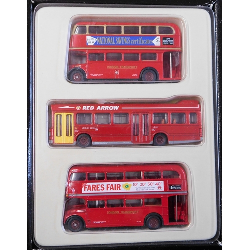 861 - London Transport Museum, 1:76 scale Limited edition, 1 boxed set (3) bus set, excellent condition