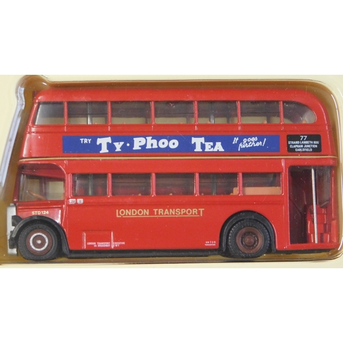 864 - London Transport Leyland - 1:76 scale Limited edition (Set 4) one boxed set (2) bust set, 1 STD type... 