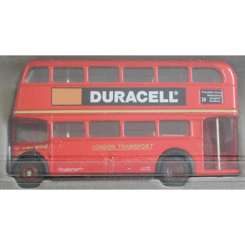 865 - The London Bus Story - London Transport, 1:76 scale (3 vehicles) one boxed set of 1950-1960 commerci... 