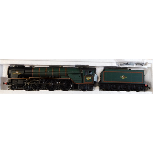 674 - Bachmann  Locomotive 32-556 Class A1 60156 'Great Central', BR green late crest, riveted tender, min... 