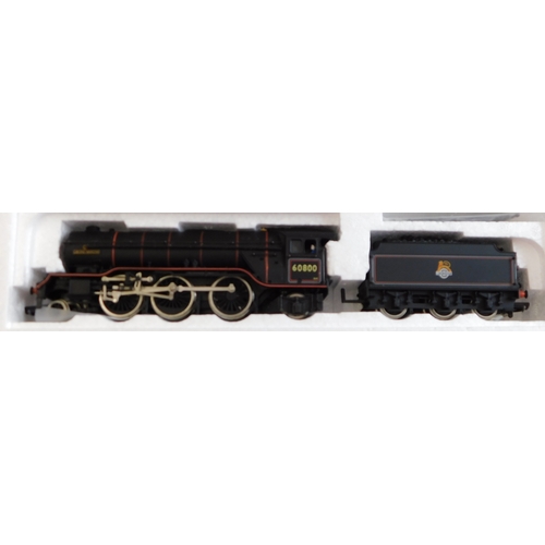 710 - Bachmann Locomotive 60800 'Green Arrow' black, mint and boxed (Gresley V2 2-62 box)