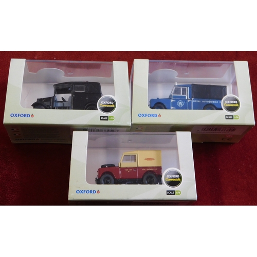 873 - Oxford Automobile Company 1:76 scale boxed, six commercial vehicles, excellent condition