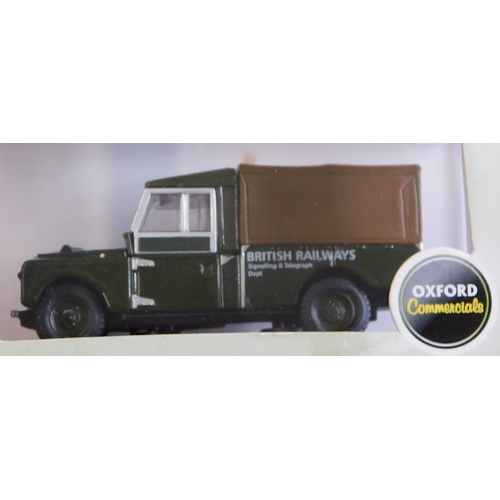 873 - Oxford Automobile Company 1:76 scale boxed, six commercial vehicles, excellent condition