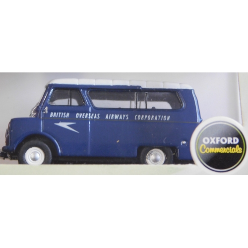 883 - Oxford Automobile Company 1:76 scale, six boxed cars and commercial, excellent condition, mint and b... 