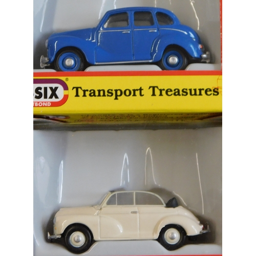 886 - Classix By Pocketbond - 1:76 scale, six boxed cars, excellent condition, mint and boxed