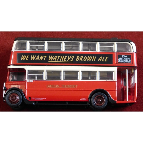 945 - Gilbow (4) boxed Buses 1:76 scale vehicle no.127809A, 27810, 27811A, 1985-2005 STL Model, excellent ... 