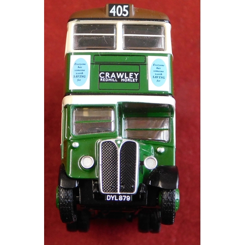 945 - Gilbow (4) boxed Buses 1:76 scale vehicle no.127809A, 27810, 27811A, 1985-2005 STL Model, excellent ... 