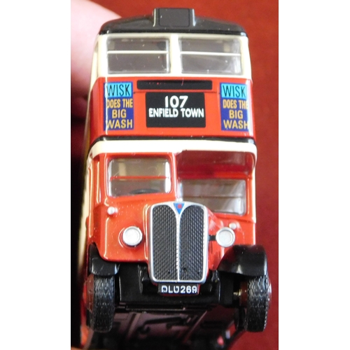 946 - Gilbow (4) boxed Buses 1:76 scale vehicle no.27809, 27809, 27810A, 27812, excellent condition